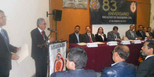 La Facultad de Ingeniería Civil celebró su LXXXIII Aniversario