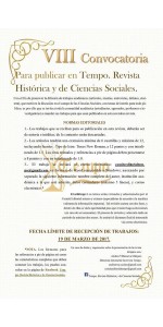 FH convocatoria revista Tempo 2R