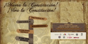 SDCEU obra teatro muera la constitución banneRR