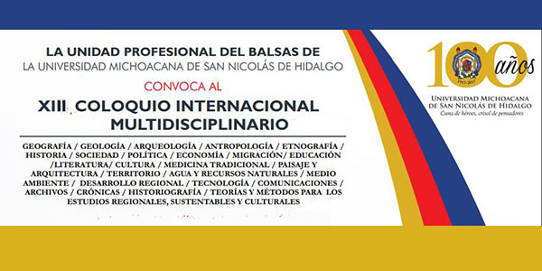 Cartel Coloquio Internacional del Balsas 2R